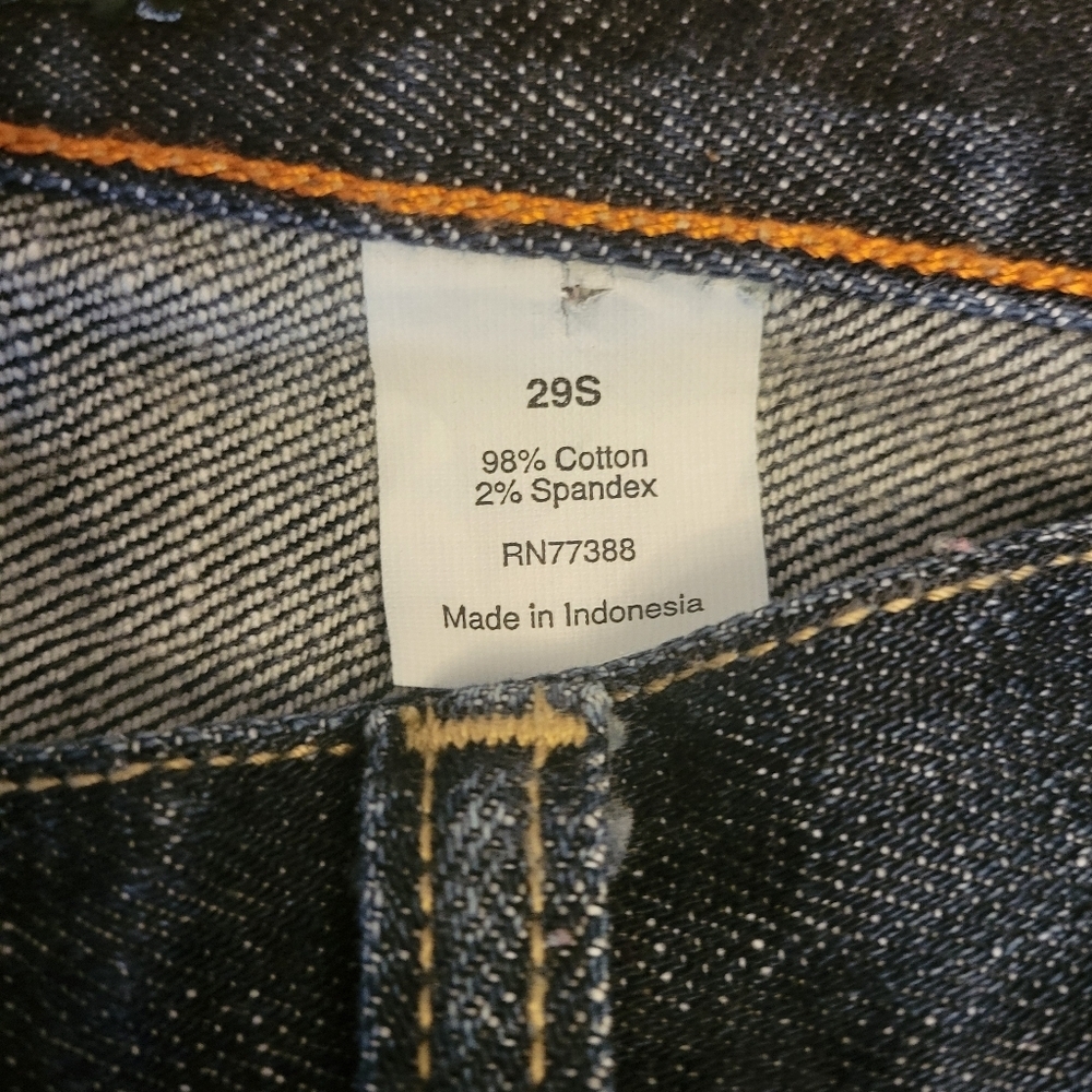 J. Crew Blue Matchstick Straight Leg‎ Denim Jeans Size 29 Short - Picture 5 of 5